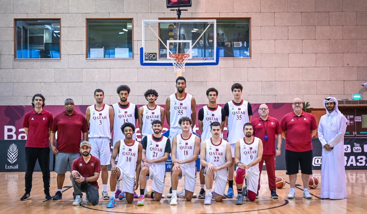 qatar reserve basketball team victory over uae arab championship